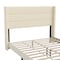Flash Furniture Beige Queen Platform Bed with Headboard YK-1078-BEIGE-Q-GG - alternate 8